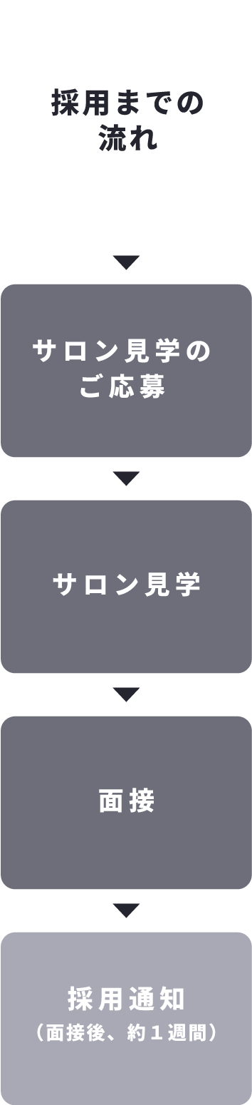 採用の流れ