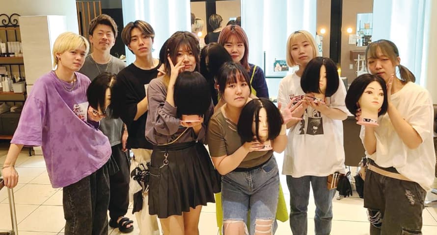 千葉の美容室イメージルーム｜成田・佐倉・八千代・富里で9店舗展開の教育風景写真