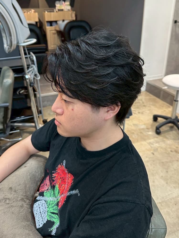 無造作サーフカール