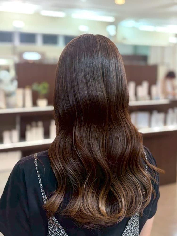 韓国風くびれロング